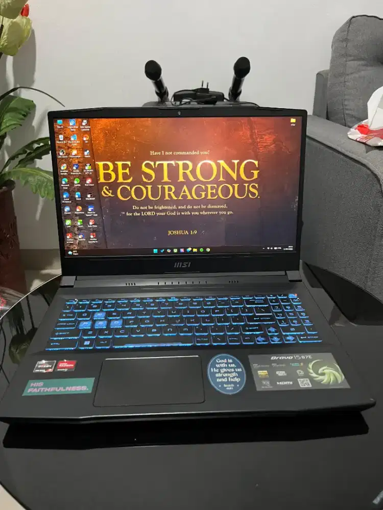 MSI Bravo 15 B7ED Ryzen 5 7535HS, RAM 16GB, SSD 512GB