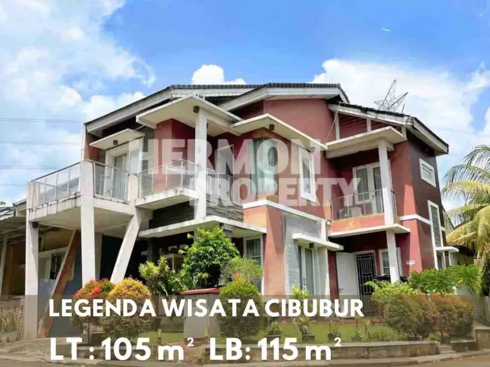 Dijual Cepat Rumah Hoek 2 lantai di Legenda wisata Cibubur - Bisa KPR