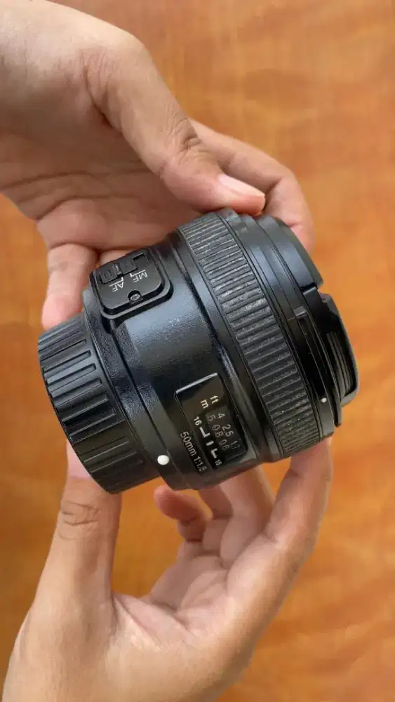 Lensa Fix YN Nikon 50mm F1.8