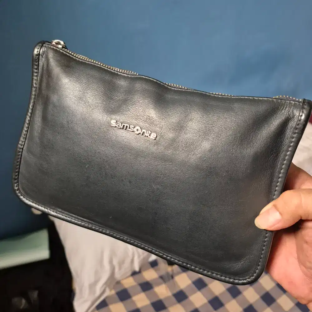 Tas Handbag Samsonite Kulit Asli