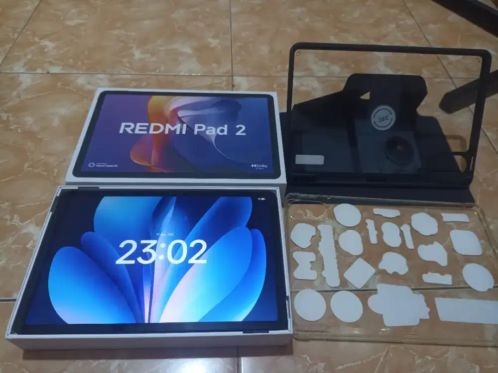 REDMI PAD 2 FULLSET LIKE NEW RAM 4+4/128