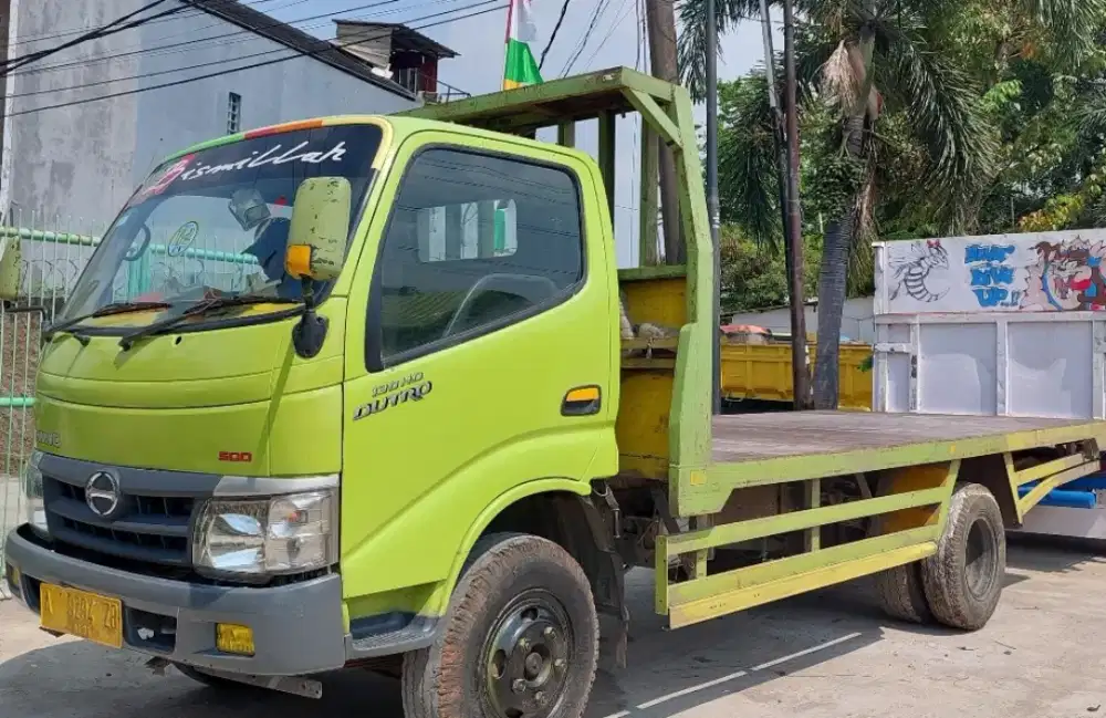 Hino Dutro 130HD Bak Besi 6ban Ors Turbo Bio Solar Colt Diesel