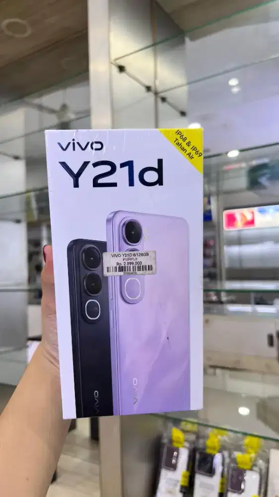 VIVO Y21D 6/128GB CUMAN 2 JUTAAN AJA