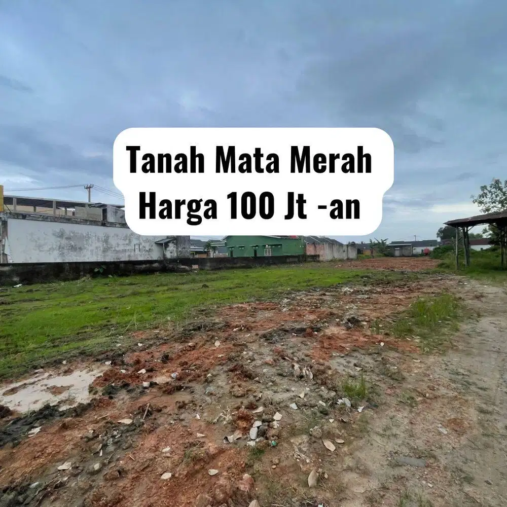tanah mata merah kota palembang