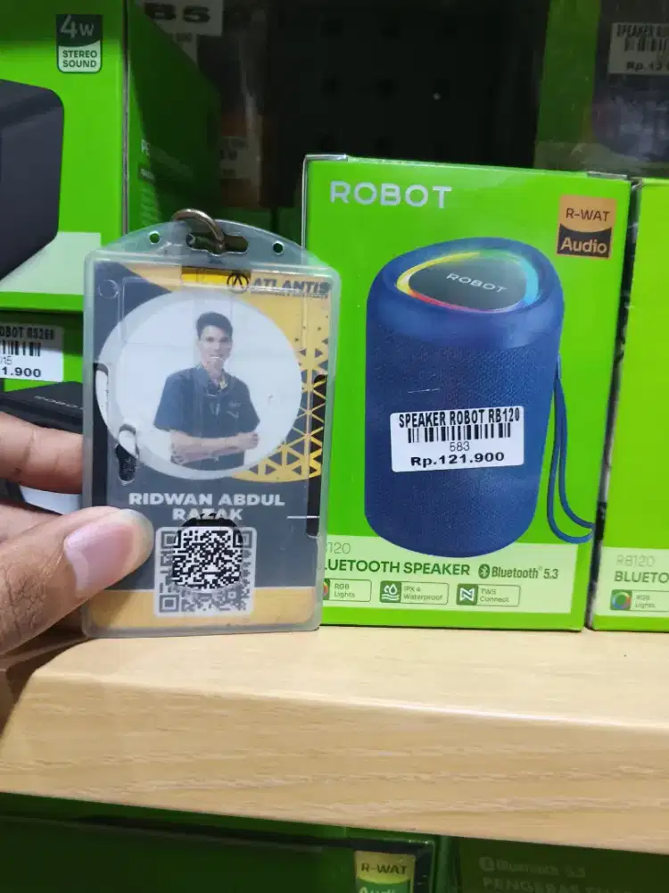 SPEAKER BT ROBOT RB120 | ATLANTIS DAHSYAT