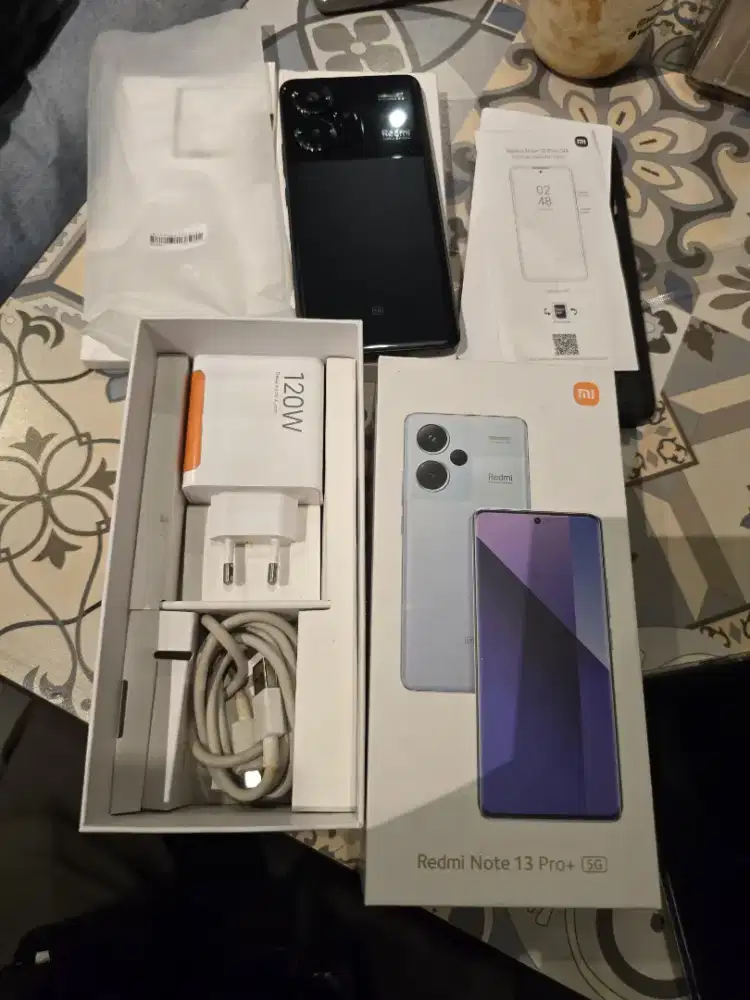 Redmi Note 13Pro+ Ram12/512 Fullset Mulus No Minus