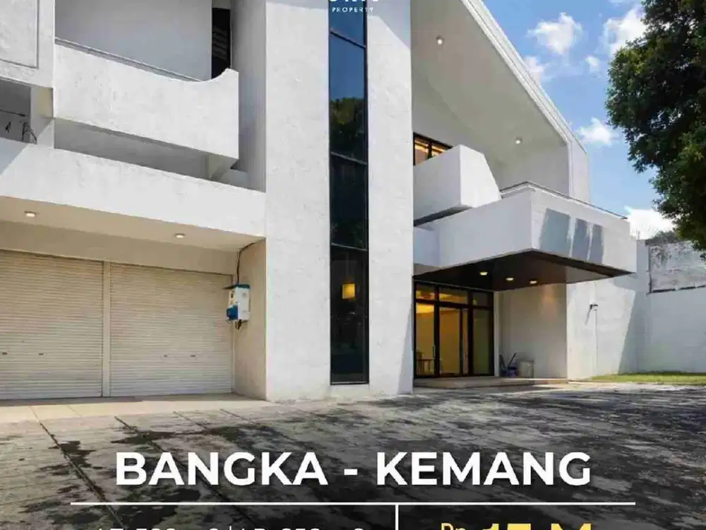 TURUN HARGA ! RUMAH KLASIK TERAWAT di BANGKA KEMANG JAKARTA SELATAN