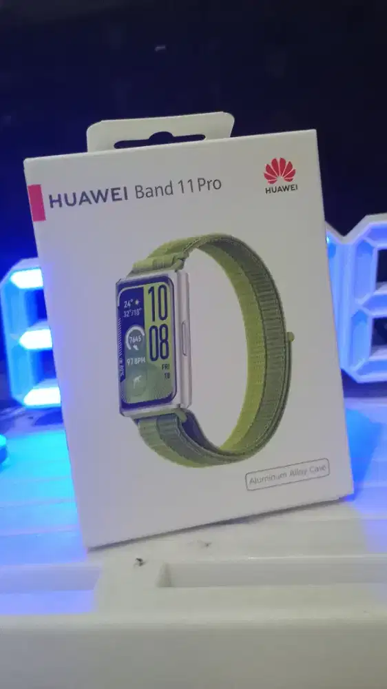 Huawei band 11 pro green. Limited new baru segel