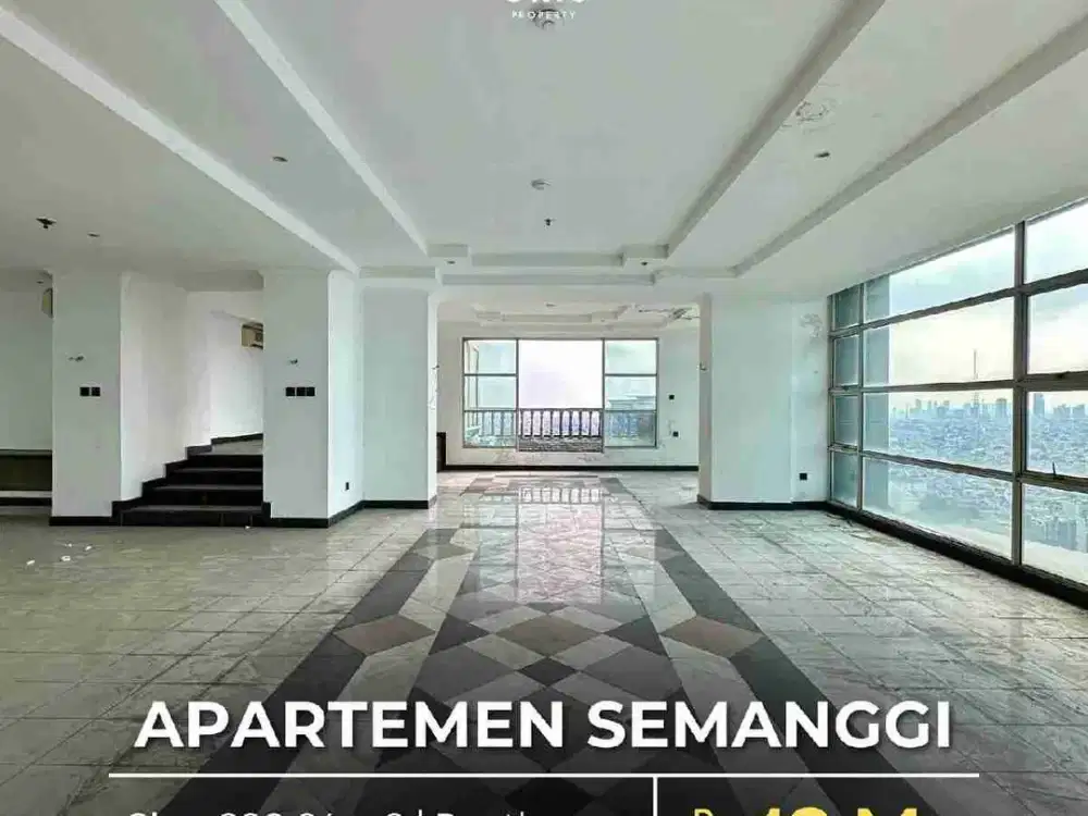 PENTHOUSE 5 BEDROOM
UNFURNISHED di SEMANGGI JAKARTA SELATAN