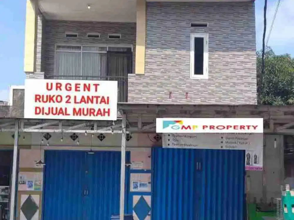 Ruko Pinggir Jalan Raya Cikunir Jaka Mulya Bekasi  Lokasi Strategis Tifak Banjir