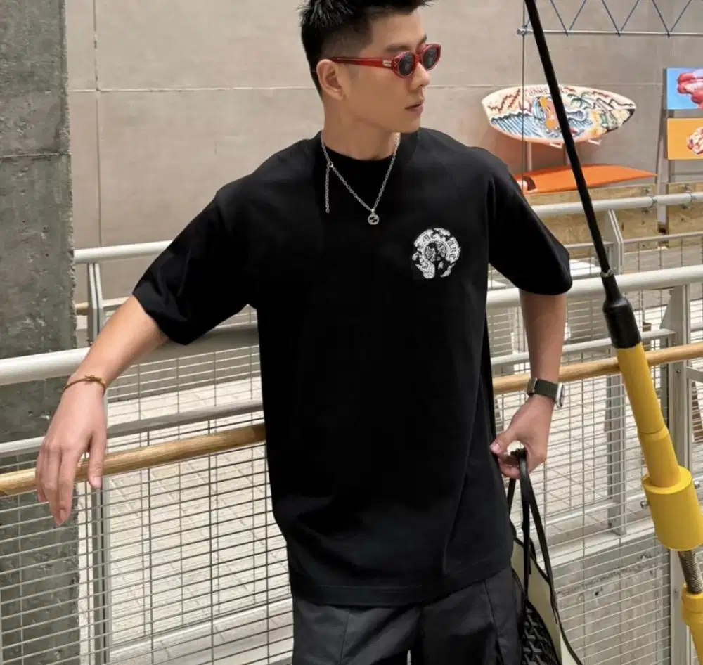 1 : 1 CHROME HEARTS T SHIRT