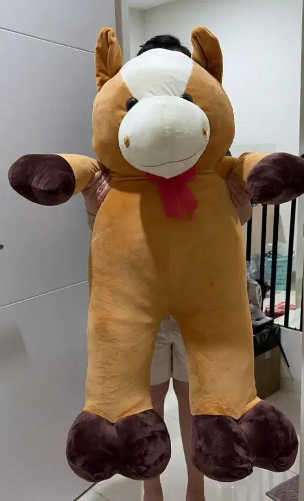 Boneka Super Jumbo Sapi dan Kuda