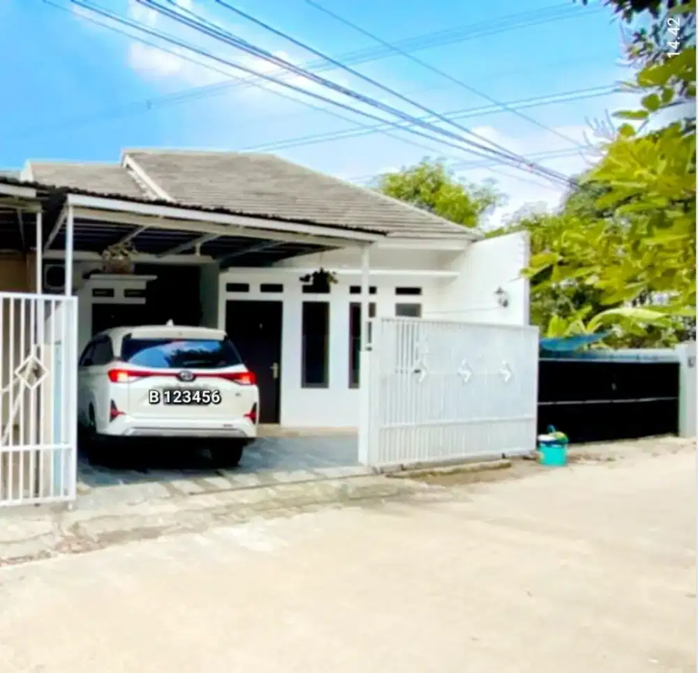 Dijual rumah di Perbatasan Tangsel Pamulang dan Gunungsindur Kab.Bogor