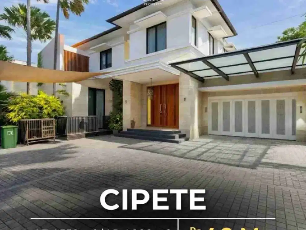 LUXURY RESORT HOUSE
HIGH QUALITY MATERIAL di CIPETE JAKARTA SELATAN