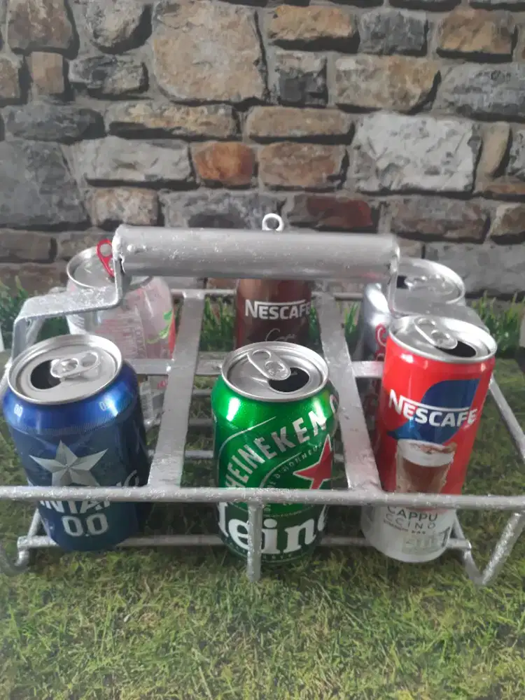 Wadah minuman botol gelas