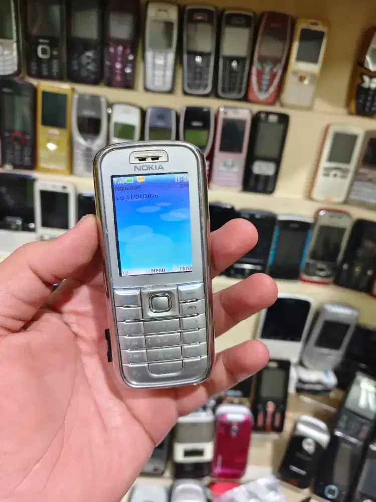 Nokia 6233 silver original mulus all operator
