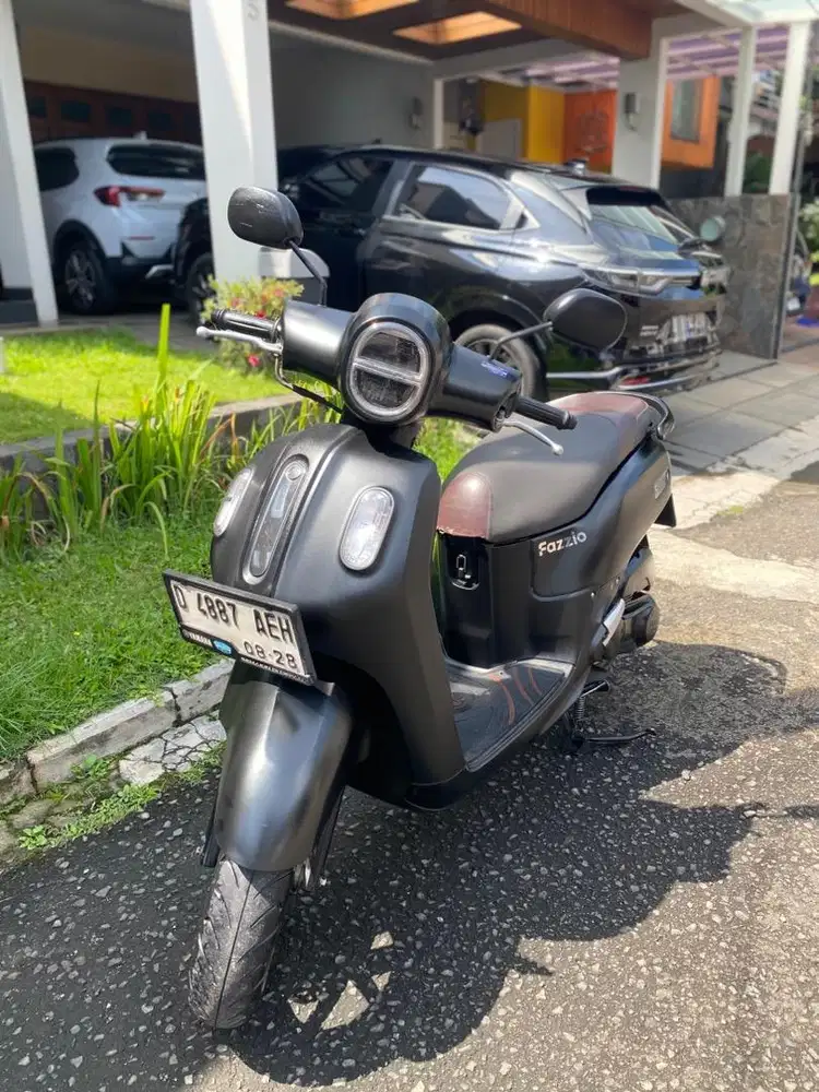 YAMAHA FAZZIO LUX TYPE TERTINGGI MULUS NO MINUS TINGGAL GAS