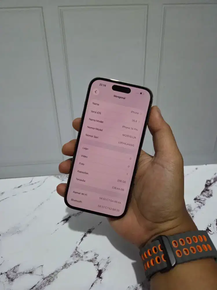 iPhone 14 Pro 256 inter