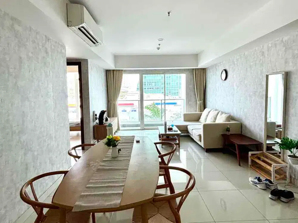 Sewa Cepat Apt Kensington Suites 2+1 KT Bagus Lt 2