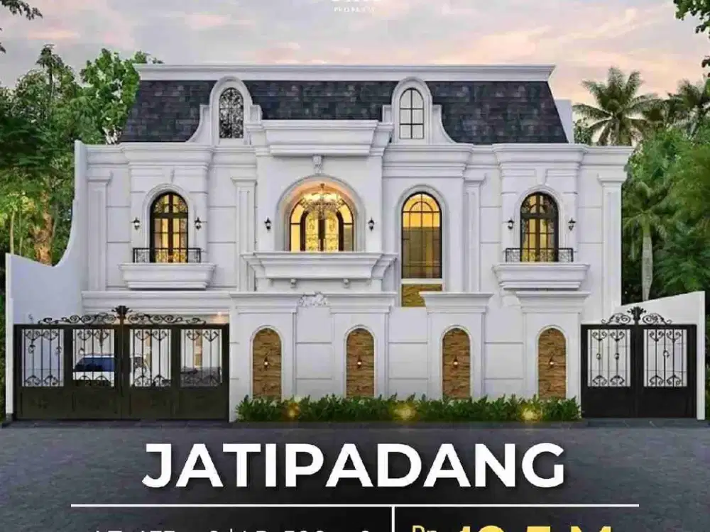 BRAND NEW HOUSE, ON PROGRESS di JATIPADANG JAKARTA SELATAN