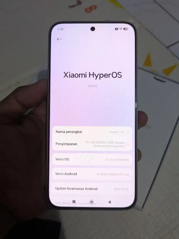 Xiaomi Mi 15T Gold 12/512gb fullset