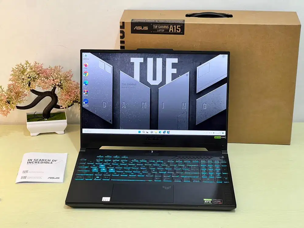 Asus TUF A15 FA507NU R7-7745HS RAM 16 SSD 512 RTX 4050 6 GB Like New