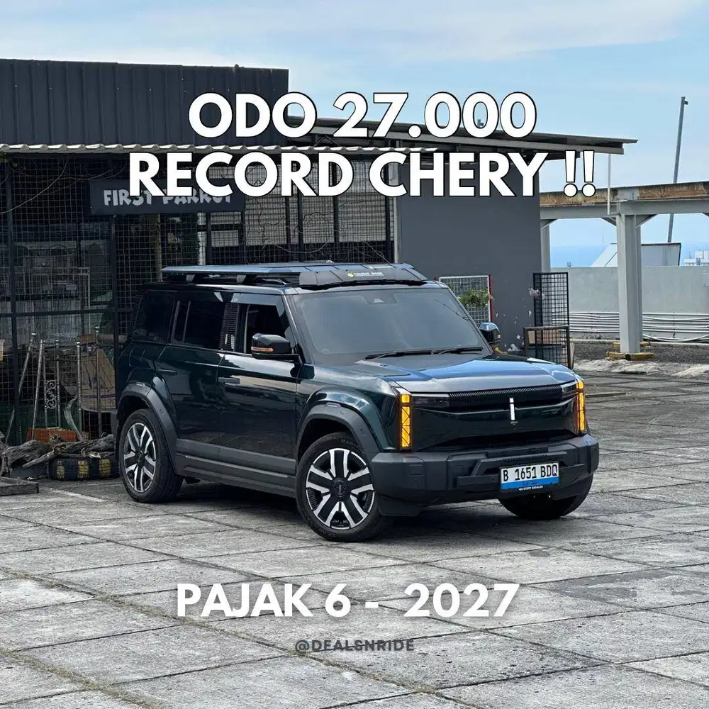 KM 27.000 ANTIKKK !! PAJAK 6/2027 CHERY J6 IWD ALLROAD 4X4 2025 GAGAH