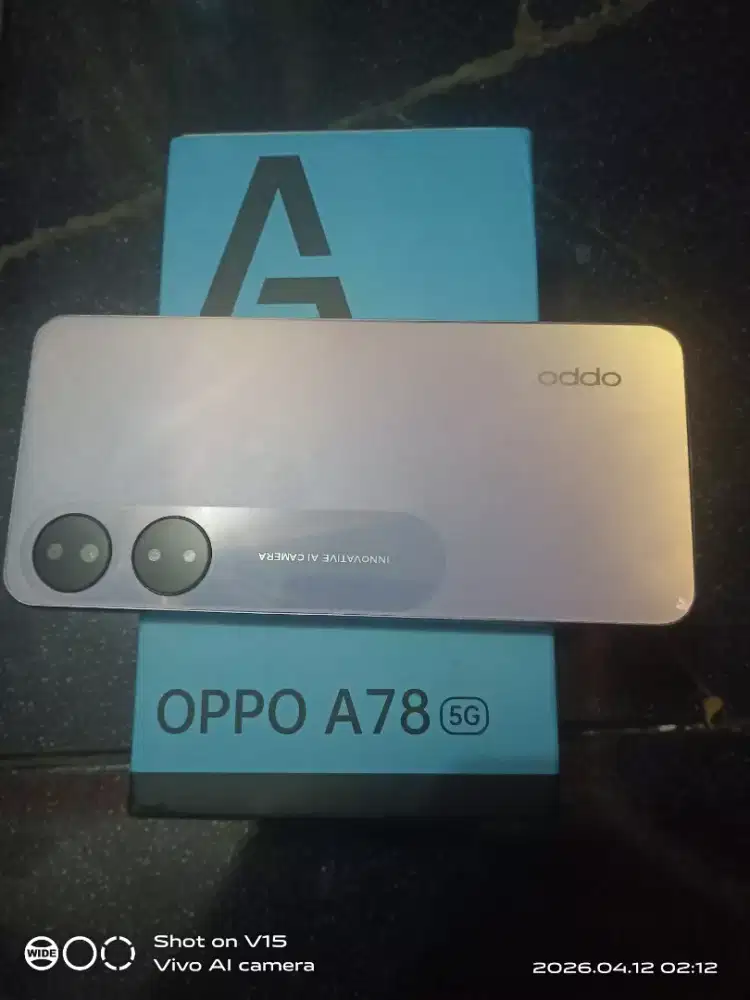 oppo A78 fullset 8+4/256