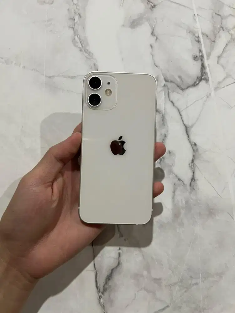 iPhone 12 Mini 128GB White Mulus Like New Harga Murah Nego Tipis