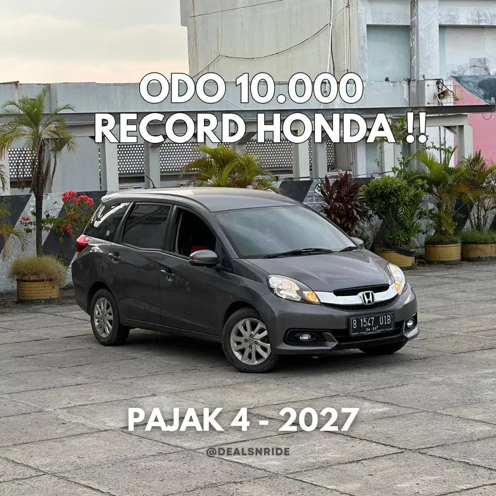 ODO 59.000 SUPER LOW !! PAJAK 4/2027 HONDA MOBILIO E CVT 2016 MULUS