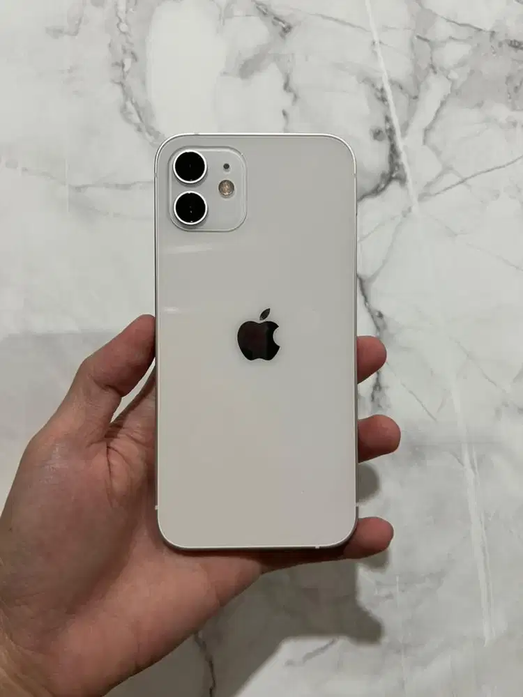 iPhone 12 128GB White Mulus Siap Pakai Harga Murah Nego Tipis