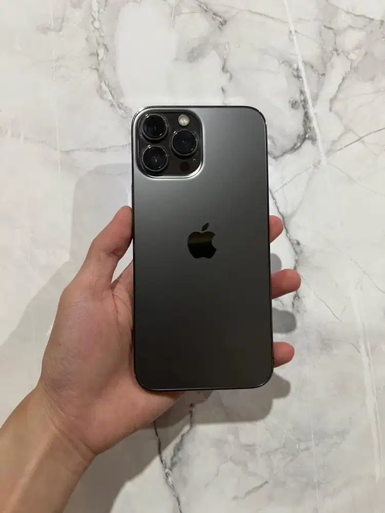 iPhone 13 Pro Max 512GB Graphite Mulus Like New Siap Pakai