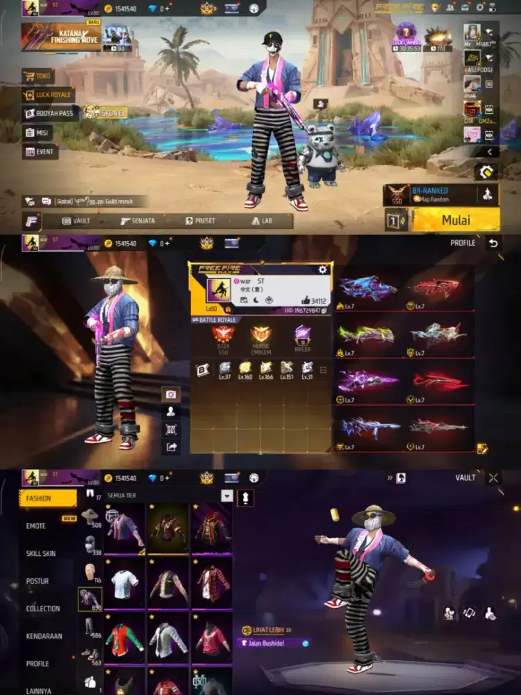 akun ff ready promo akun ff termurah mainan anak aman dan terpercaya