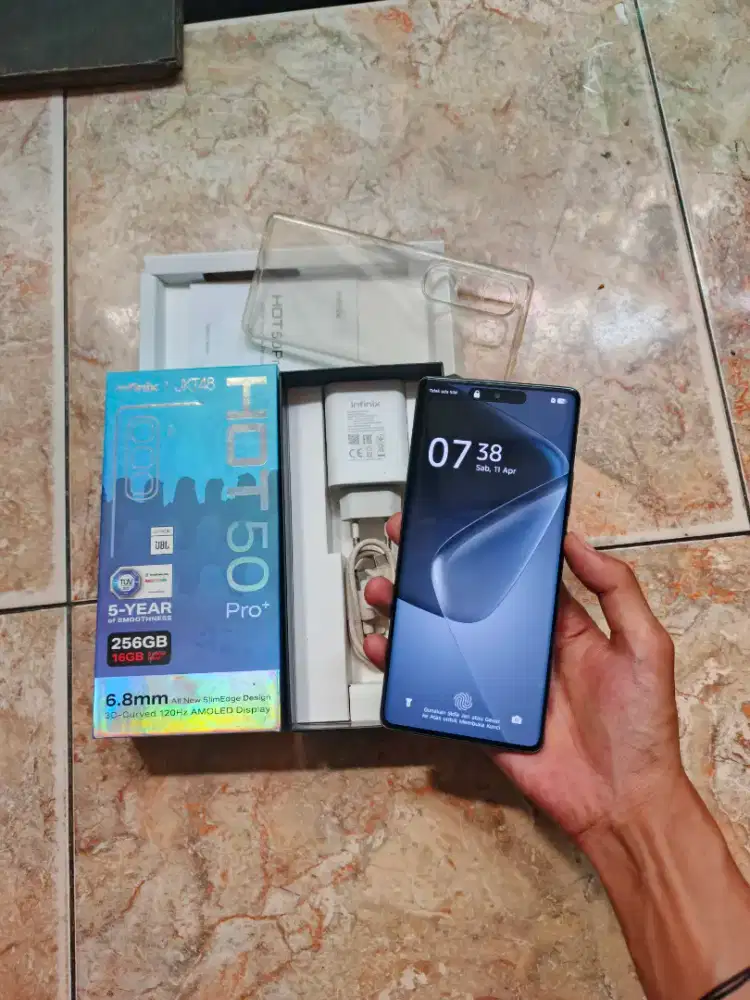Infinix Hot 50 Pro Plus Ram 8+8/256 Fullset
