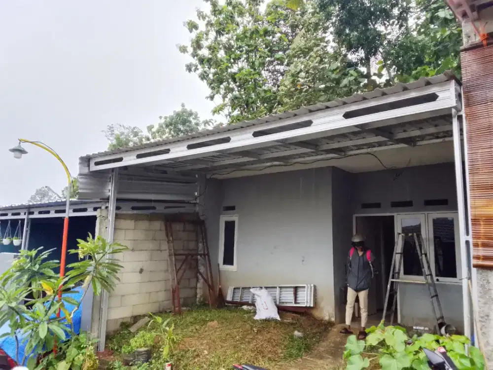 Kanopi baja ringan dan besi