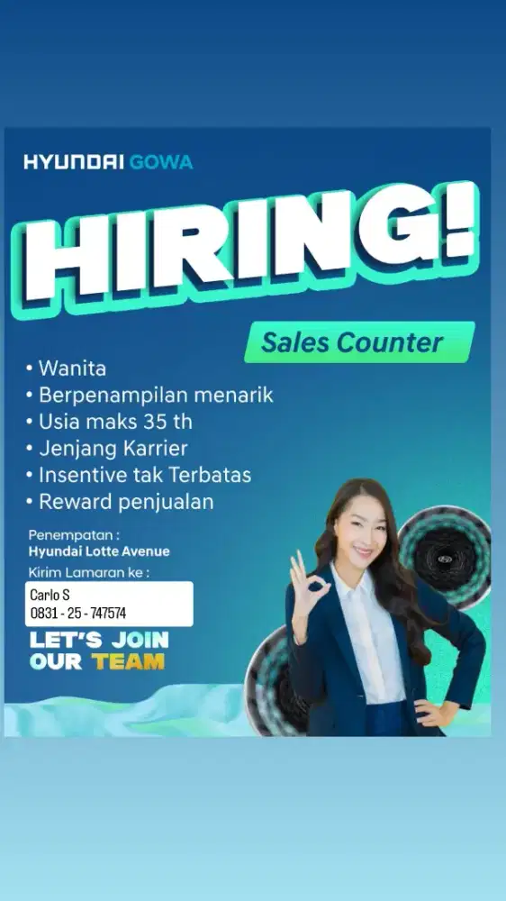 Sales Counter City Store