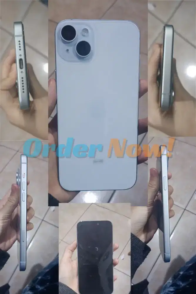 JUAL IPHONE 15PLUS/128GB EX IBOX