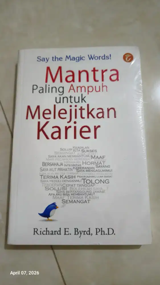 Buku Mantra paling ampuh untuk melejitkan karir/say the magic words!
