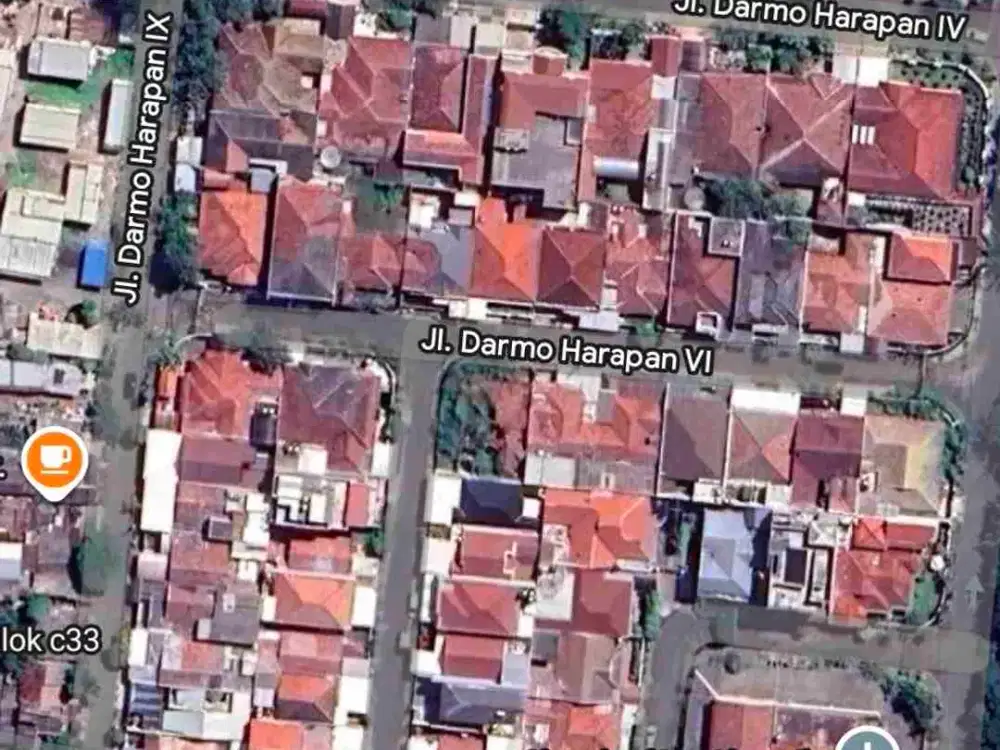 dijual murah rumah hitung tanah Darmo Harapan hook