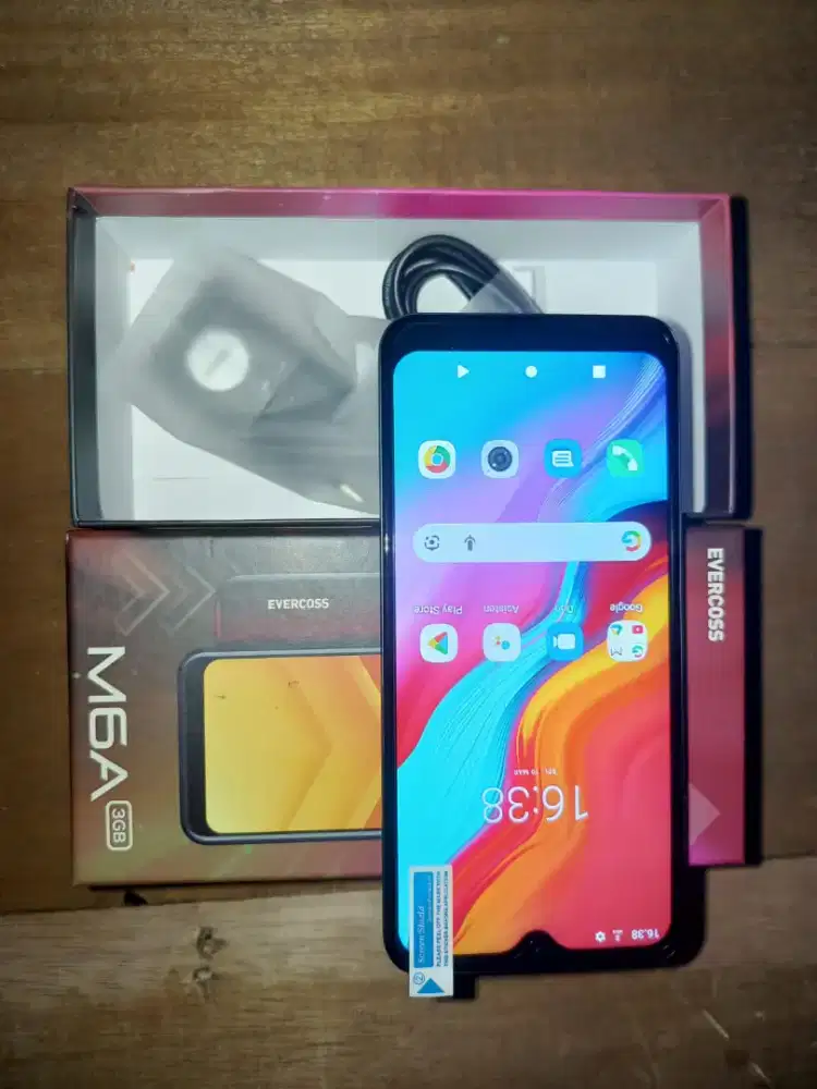 Jual hp baru ori evercos ram  3/16 layar  6,088 inch fulset