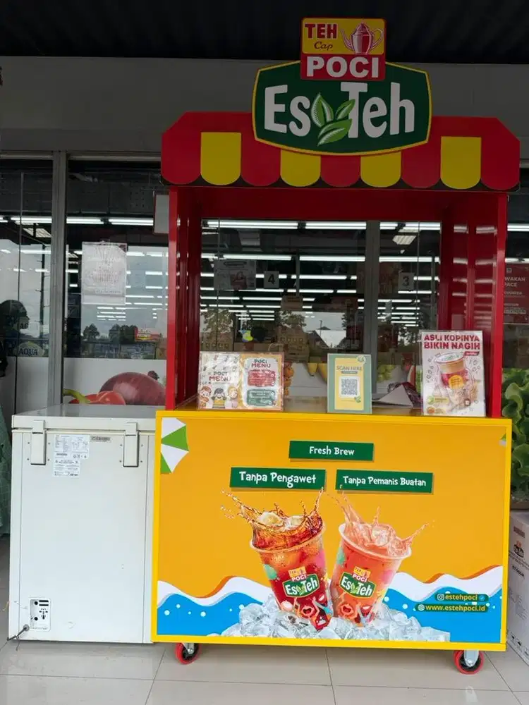 SPG TEH POCI DI SUPERINDO GAPLEK PAMULANG