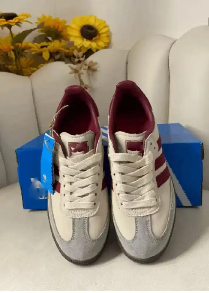 Samba OG cream maroon