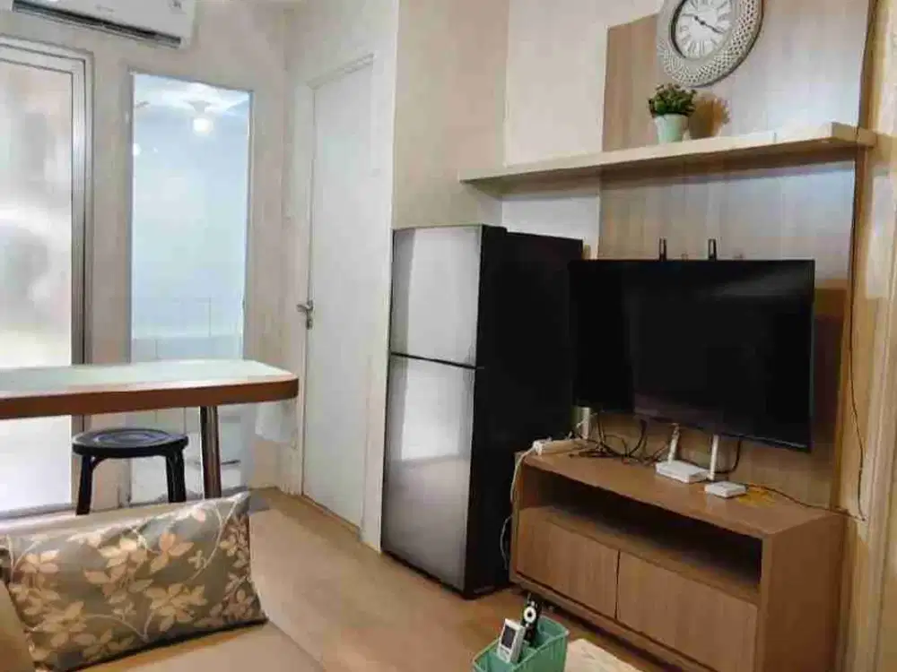 Sewa 2BR Furnished atas mall apartemen Bassura City tower Alamanda