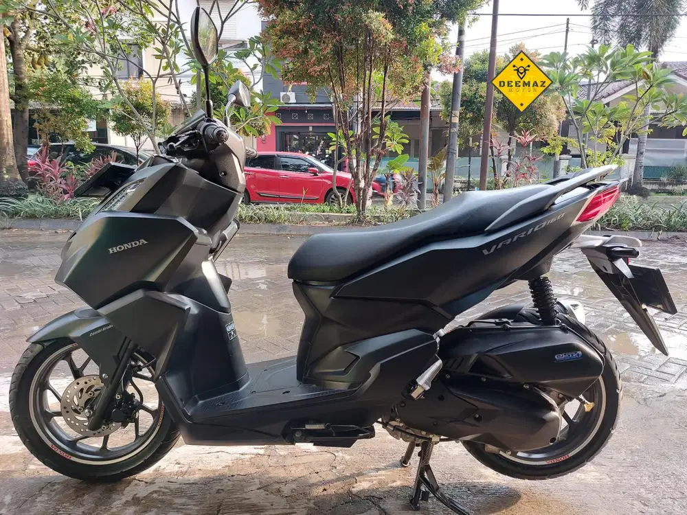 (DP 800 Rb)‼️ Vario 160 CBS Hitam 2023 Cash, Kredit & Tukar Tambah