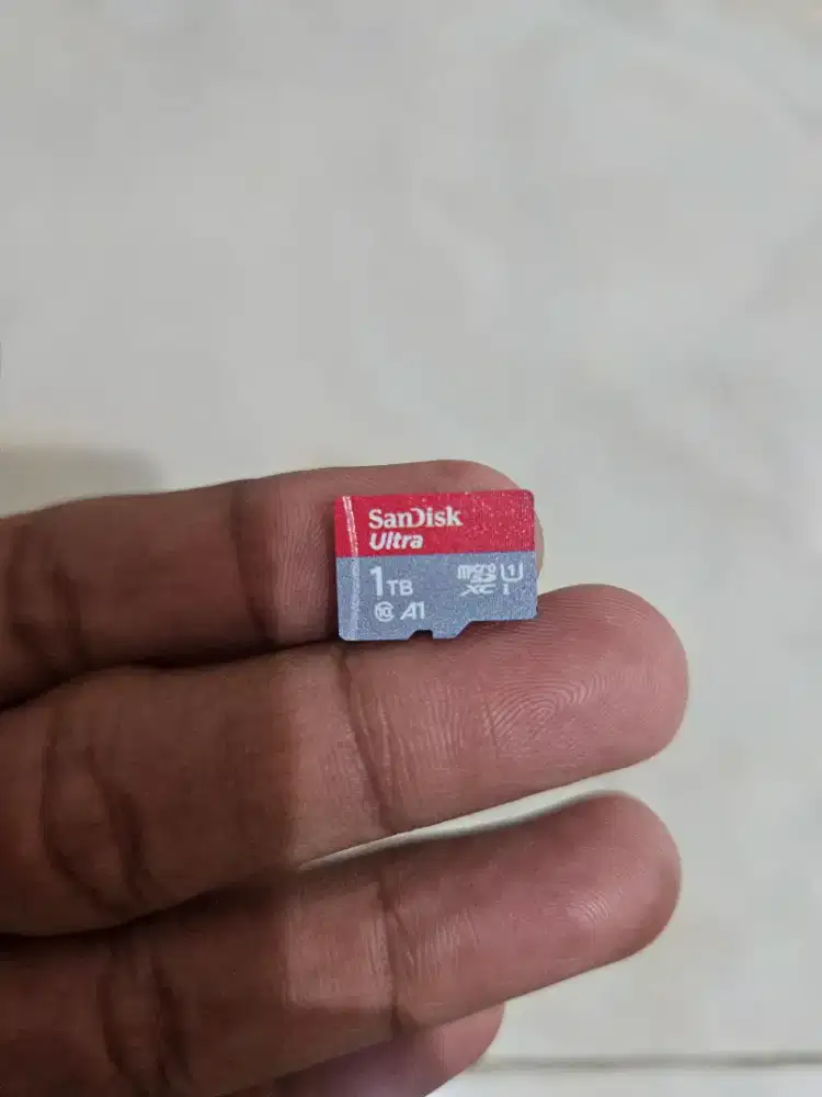 Microsd sandisk ultra 1TB bekas mulus normal sdcard original