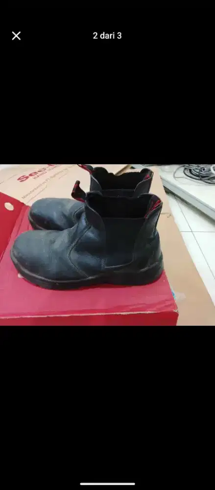 Sepatu safety ukr 9