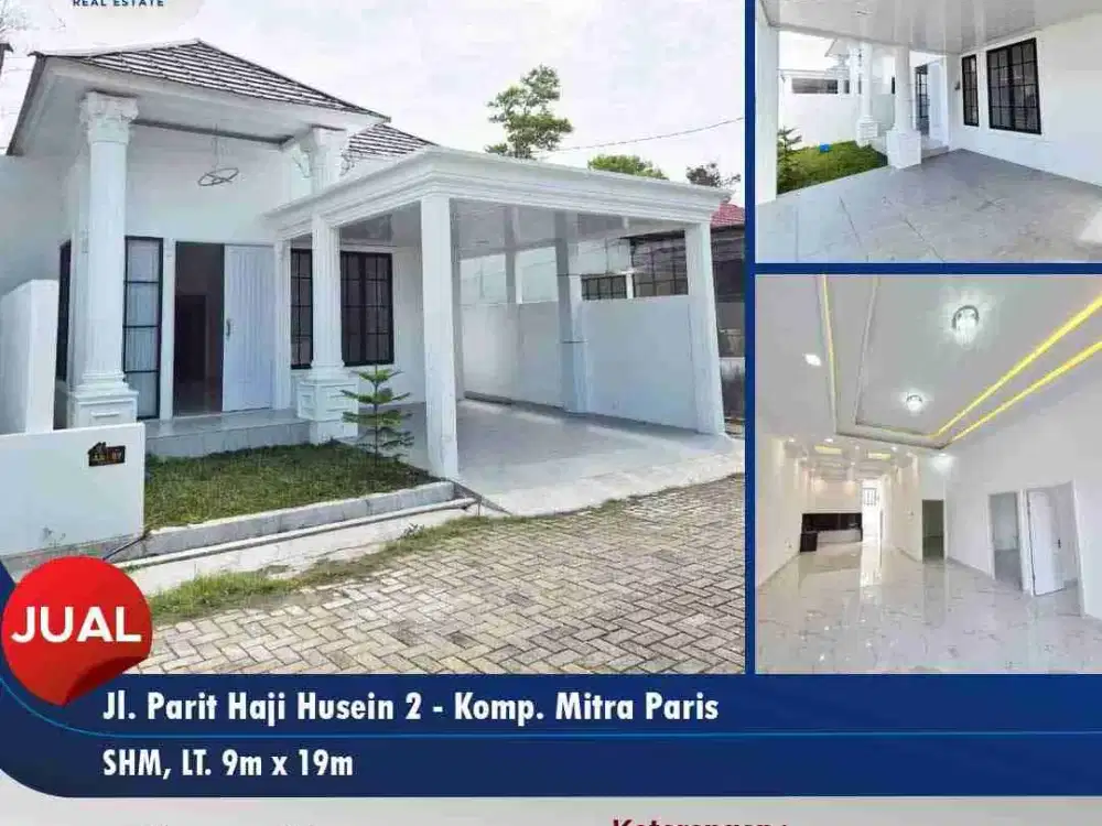 Dijual rumah baru siapa huni Jl. P.H.Husein 2 - Ko. Mitra Paris