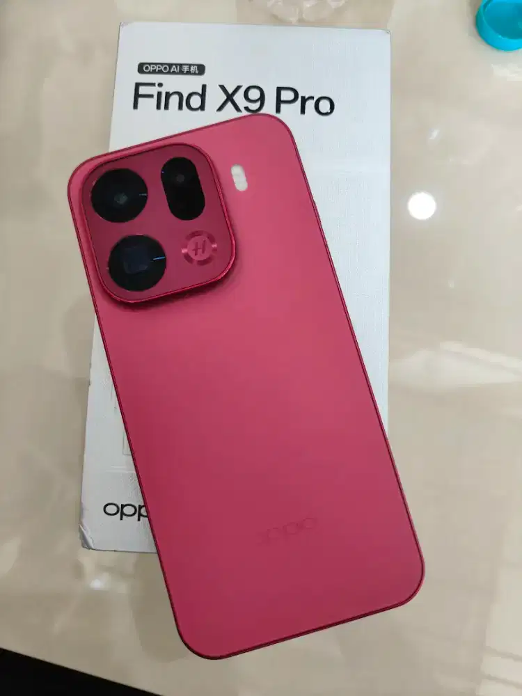 Oppo Find X9 Pro 16GB/512GB Velvet Red Bea Cukai
