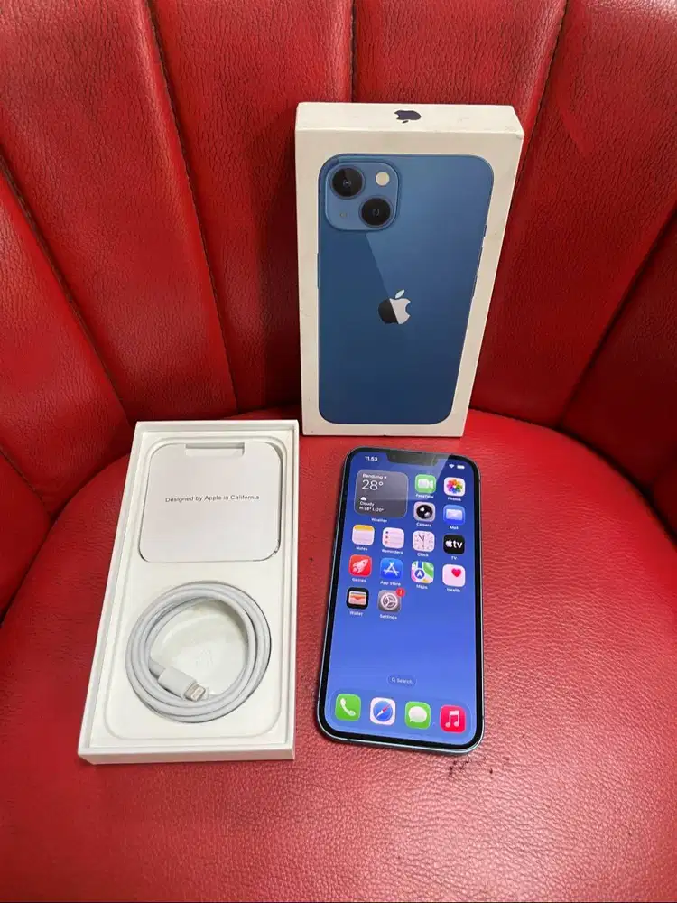 iPhone 13 128gb Blue Ex iBox PA/A Fullset ORI