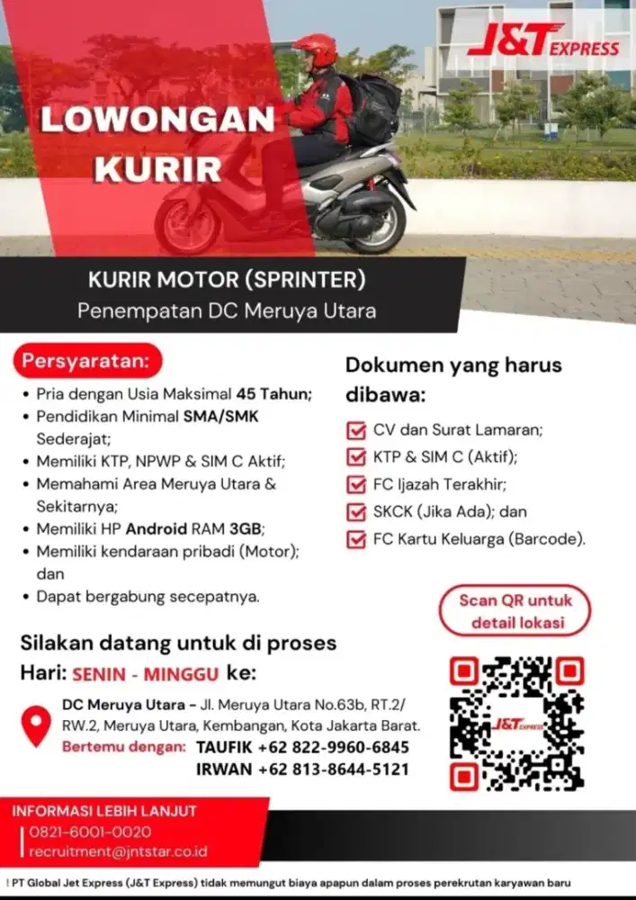 Sprinter Delivery / Kurir Paket
